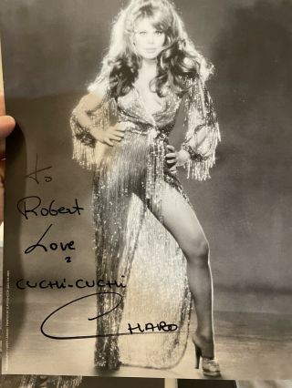 Charo Actress Singer Authentic Hand Signed Autograph 8x10 Photo