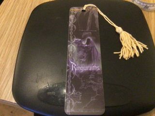 Lord Of The Rings Bookmark With Tassel Ringwraiths