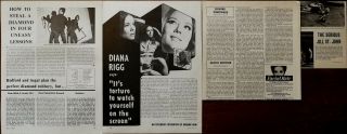 Joan Collins And Her Secret Wedding Vintage Film Star Article 1972 3