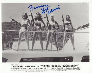 Francine York - Actress: " The Doll Squad " - Autographed 8x10 Photo