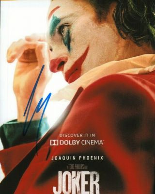 Joaquin Phoenix Joker Signed 8x10 Photo With