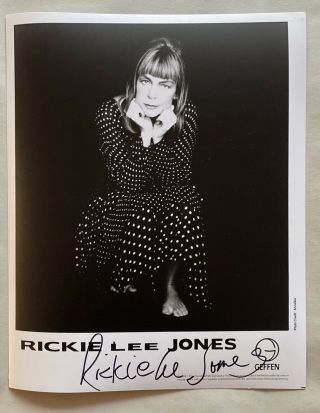 Rickie Lee Jones Signed Photo