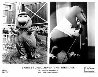 Barneys Great Adventure The Movie 1998 Press Release Stills