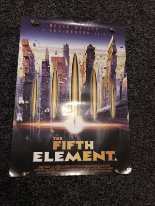 The Fifth Element Video Shop Film Poster Uk