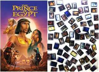 The Prince Of Egypt (1998) X25 35mm Film Cells Movie Filmcell Strip