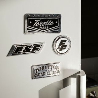 Set Of 4 Fast & Furious Fridge Magnets Officially Licensed - Fast Uk Dispatch
