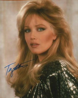 Tanya Roberts James Bond Signed 8x10 Photo With