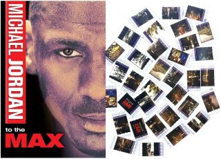 Michael Jordan To The Max X25 35mm Film Cells Filmcell Movie Strip