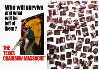 The Texas Chainsaw Massacre 1974 X25 35mm Film Cells Filmcell Strip
