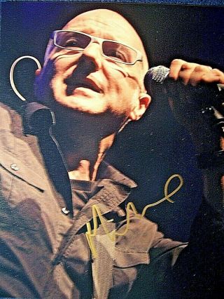 Midge Ure Ultravox Thin Lizzy Signed Autographed 8x10 Picture Rare