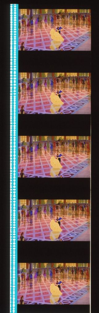 The Beauty And The Beast 35mm Film Cell Strip Very Rare B161