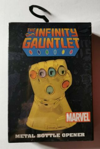 Marvel Infinity Gauntlet Metal Bottle Opener