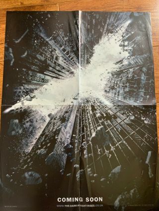 The Dark Knight Rises,  Sherlock Holmes A Game Of Shadows Double - Sided Poster