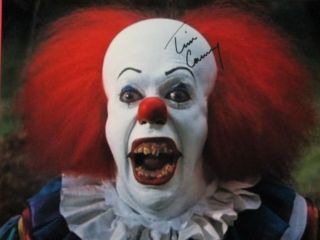 Tim Curry It Movie Great 11 X 8 Photo Signed,