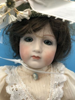Oms 16” Porcelain Doll 1984 Collectible Ltd Edition Bisque Vivian Ohms Gunzel?