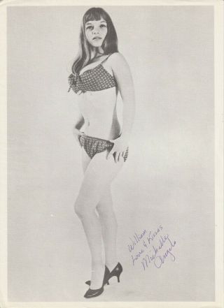 Michelle Angelo (" Street Of A Thousand Pleasures " Star) Signed Photo
