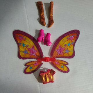 Winx Stella Believix Doll Accessories Only,  Wings Shoes Clothes