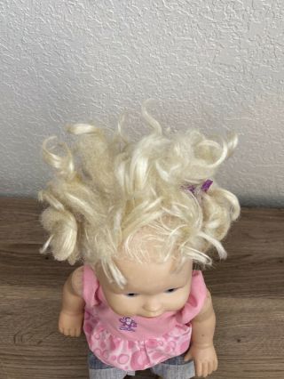 Mattel Fisher Price Little Mommy Play All Day Baby Doll Talking & 3
