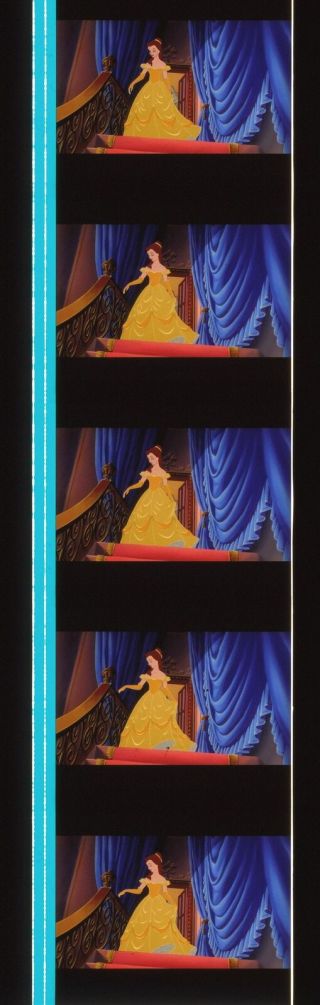 The Beauty And The Beast 35mm Film Cell Strip Very Rare B63