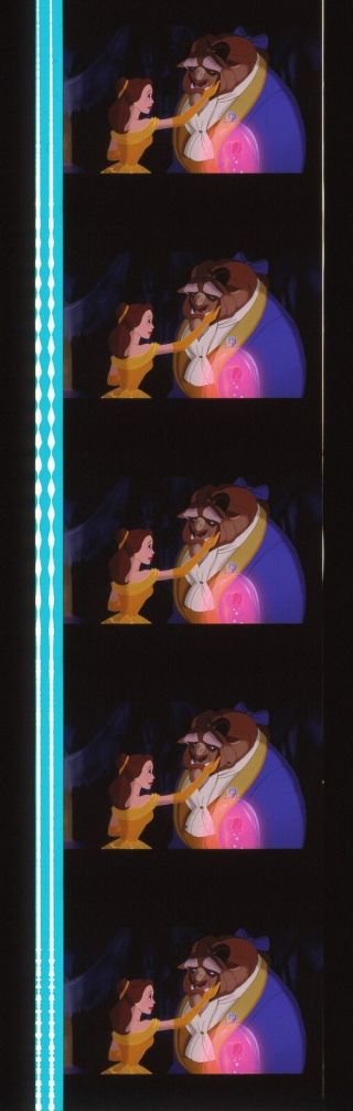 The Beauty And The Beast 35mm Film Cell Strip Very Rare B103