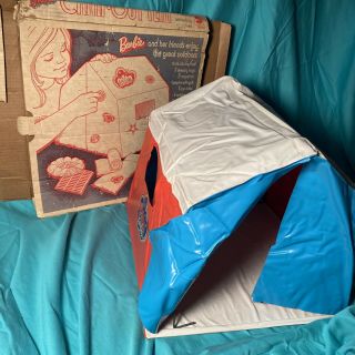 Vintage Mattel Barbie Camp Out Tent No Accessories 1972