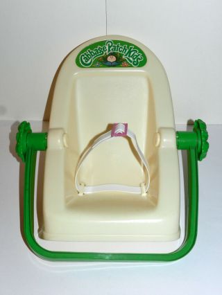 Vintage Cabbage Patch Kids Doll Carrier Car Seat (coleco,  1983) Cpk Accessories