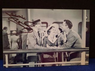 Jane Powell Signed Ttm 4 " X6 " Photo " Small Town Girls  Hit The Deck "