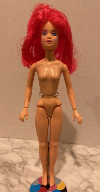 Hasbro Jem & Holograms Kimber Vintage Hot Pink Hair 12” Nude Fashion Doll