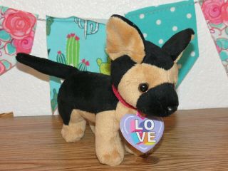 Our Generation German Shepherd Meeko Black Puppy Dog Pet Mini Plush Doll Toy 7 "