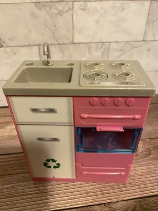 Barbie Dream House 2018 Replacement Part Kitchen Stove And Sink