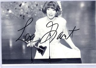 Lee Grant Signed 4x6 Photo Actress Shampoo Airport 77 Detective Story Autograph