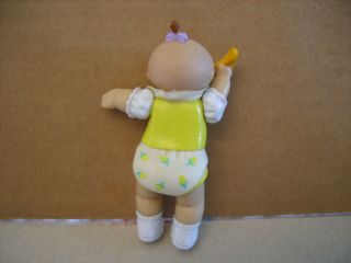 Vintage 1984 Cabbage Patch Kids Poseable Mini Doll Baby 3.  5 