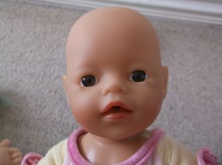 My Little Baby Born.  Hb Boy Doll 13 " Makes Sounds Wees Into Own Potty Reborn? My