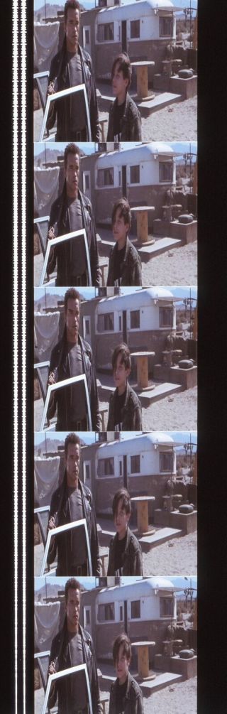 Terminator 2 Judgment Day 35mm Film Cell Strip Very Rare W14