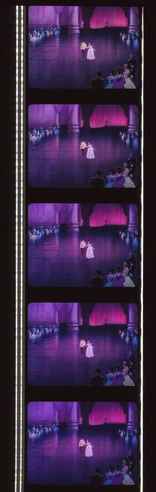 Cinderella 35mm Film Cell Strip Very Rare A91