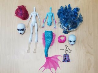 Monster High Create A Monster Ghost & Siren Doll Out Of Box