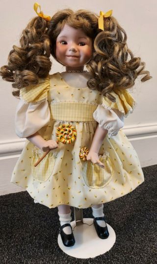 The Ashton Drake Galleries Sunshine And Lollipops Doll First Edition, .