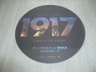 1917 Movie Odeon Imax Double Sided Mini " Clock " Poster