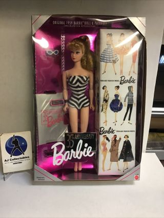 35th Anniversary 1959 Barbie Complete Package 1993