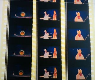 Disneys 1950 Classic Cinderella Unmounted 35mm Unmounted Film Cells P5