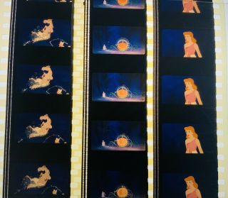 Disneys 1950 Classic Cinderella Unmounted 35mm Unmounted Film Cells P3