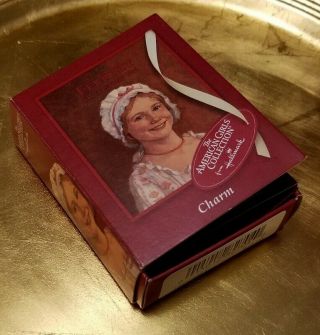 American Girl Felicity Charm In Keepsake Box By Hallmark