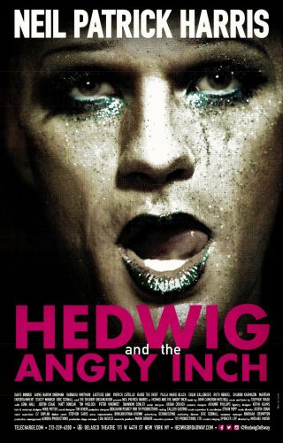 Hedwig John Cameron Mitchell Broadway Poster Neil Patrick Harris Lena Hall