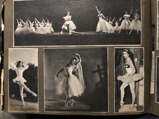 Scrapbook Of Margot Fonteyn,  Robert Helpmann And Many Other Ballet Dancers.