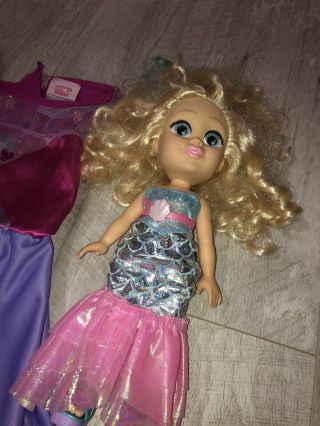 Love Diana Mermaid Doll And Fancy Dress Outfit 2
