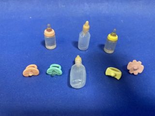 Sylvanian Families Set Baby Feeding Bottles & Pacifiers Dummies Calico Critter