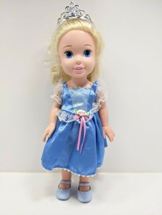 Disney Princess Doll My First Cinderella Large Size 14 " Toddler Doll Complete