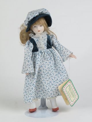 Russ Months To Remember Doll October Birth Month Porcelain 1594