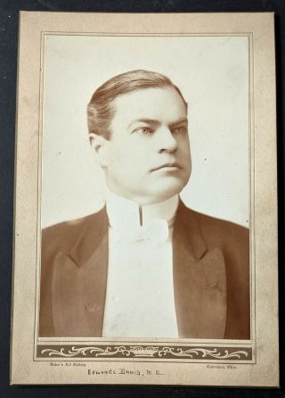 1900s Actor Producer Edwards Davis Large Cabinet Photo By Baker Art Gallery