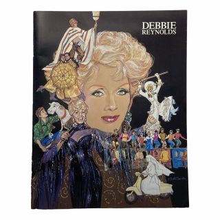 Vtg Debbie Reynolds Signed Autographed Souvenir Las Vegas Show Program Book